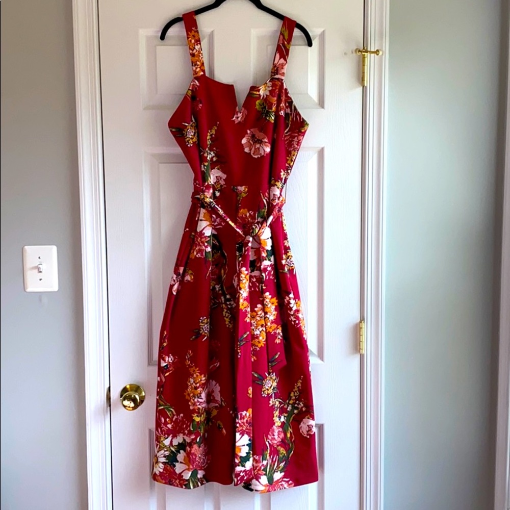 xhilaration Floral Jumpsuit